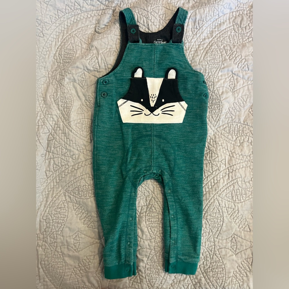 Cat & Jack Green Overalls
